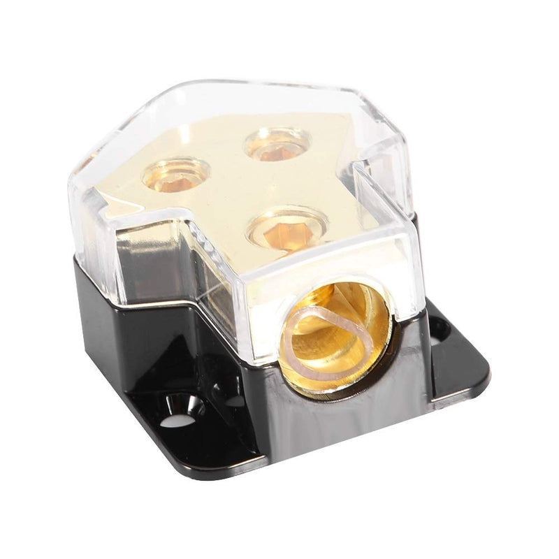 KSTE Car Audio Power Distribution 1 x 1GA In 2 x 4GA Out Block Splitter