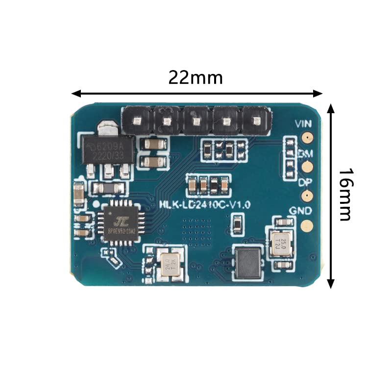 LD2410C Sensor Module HLK-LD2410 Human Presence Radar Sensor Module LD2410 Millimeter Wave Radar Sensor Module Non Contact 24GHz ISM Band Serial Port IO Level Output