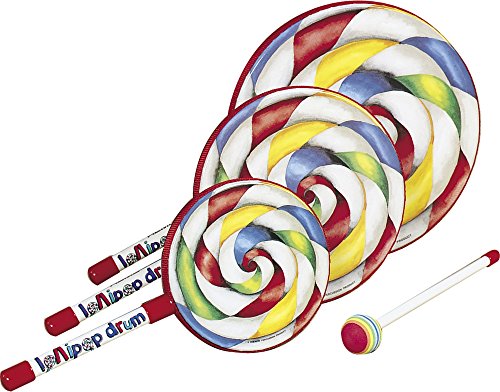Remo ET-7110-00 Kids Percussion Lollipop Drum, 10" 10" Drum