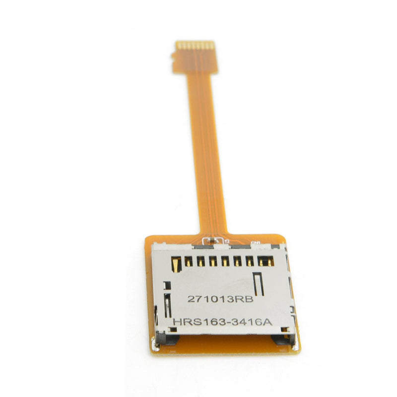 CY 10cm Soft Flat Micro SD TF Memory Card Kit Male to SD Female Extending FPC Cable
