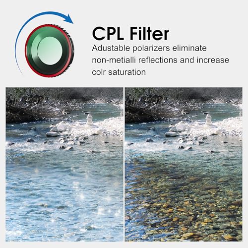 ND CPL Filters Set for Insta360 Go Ultra Accessories