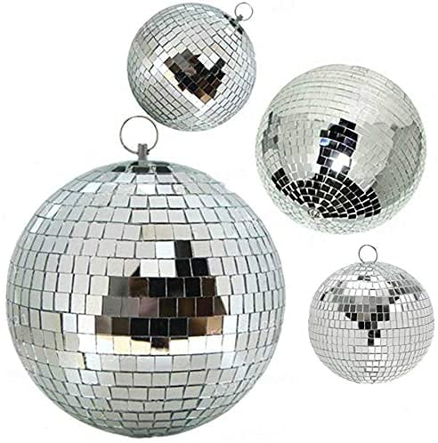 Disco Ball -6-Inch Cool and Fun Silver Hanging Party Disco Ball –Big Party Decorations, Party Design (6 inch) 6 inch