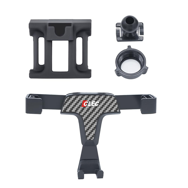 BEERTE Car Phone Holder fit for Mazda CX-5 2017-2026 Adjustable Air Vent Car Dashboard Cell Phone Mount Carbon Fiber Pattern CX5 Gravity Phone Mount fit for Any inches Smartphone
