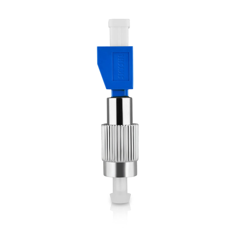 Single Mode 9/125um (2*FC-SC+2*FC-ST+2*FC-LC) Connector FC(Male) UPC to LC SC ST(Female) UPC Adapter Simplex SM Hybrid Optical Fiber Converter for OPM/OLS/OTDR/VFL/Fiber Optical(FUU6) UPC/Male-UPC/Female 2*FC-SC+2*FC-ST+2*FC-LC