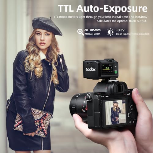 Godox iT30Pro-F Mini TTL Camera Flash for Fujifilm with HSS iT30Pro-F Black