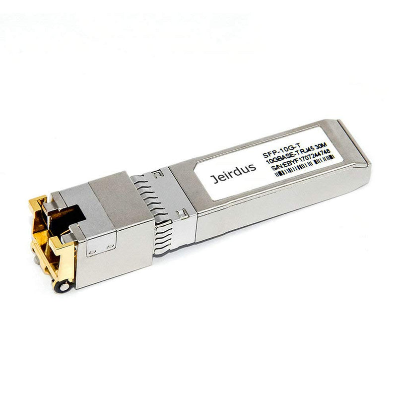 for HP Compatible 10GBase-T SFP+ Module 10 Gigabit RJ45 Copper Transceiver 30-Meter For HPE 10GBase-T: 30m