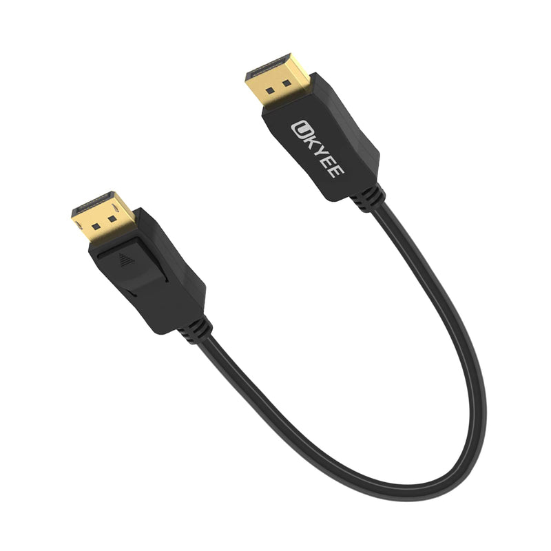 DisplayPort Cable 1 feet 10-Pack, Short Display Port(DP) to DP Cord 1ft [1440P@144Hz,V1.2 ] Black