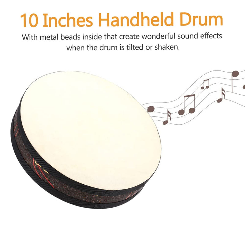 [AUSTRALIA] - Ocean Wave Bead Drum Gentle Sea Sound Musical Instrument 