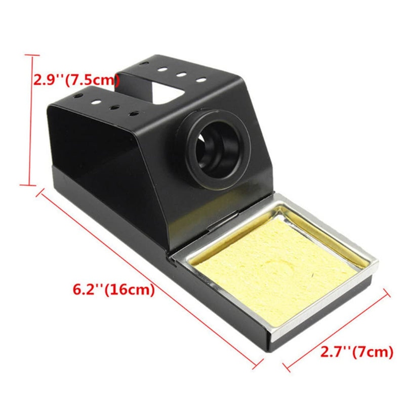 Lrtzizy Soldering Iron Stand Multifunctional Soldering Iron Holder with Sponge for 936 Soldering Station 907 Soldering