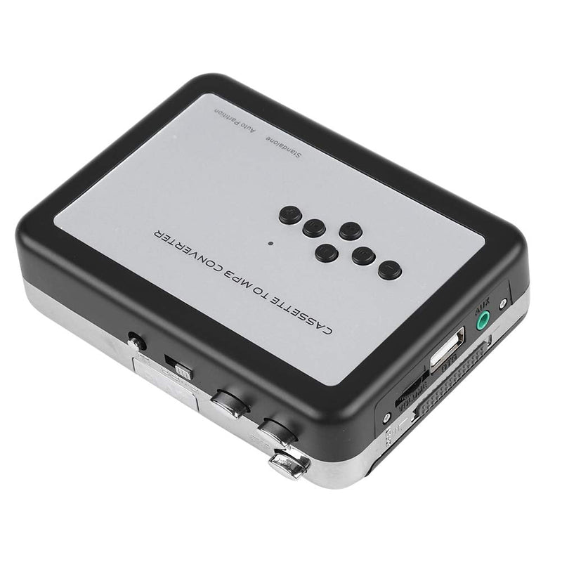 Cassette mp3 Converter, Portable Cassette Tape to MP3 Converter USB Flash Drive Capture Audio Music Player Suitable for Windows XP/Vista / 7/8