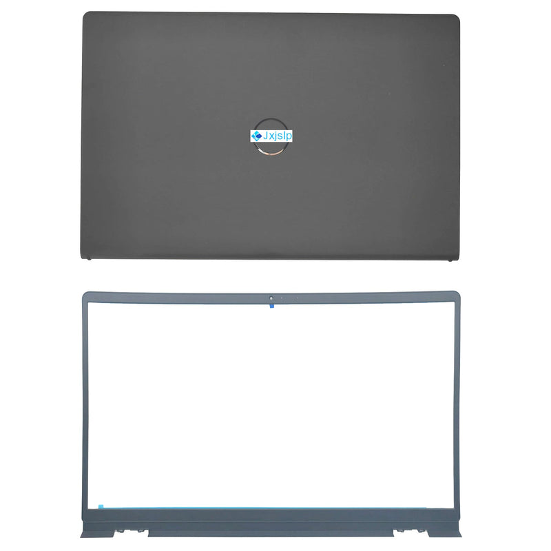 LCD Back Cover Kit for Dell Inspiron 15 3510 3511 3515 3520 3525 | Non-Touch,Rear Top Lid,LCD Display Housing Replacement,Includes Front Bezel and Hinges,P/N 0WPN8/9WC73