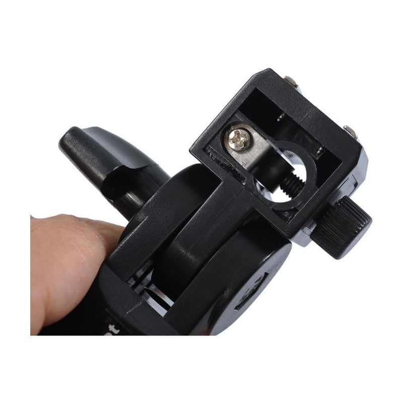 [AUSTRALIA] - Hot Shoe Mount Speedlite Flash Support Photo Studio Umbrella Holder Bracket, Bottom with 15.8mm Hole for Speedlite Flash Trigger with Cold Foot & Studio Light Stand Tripod Head 