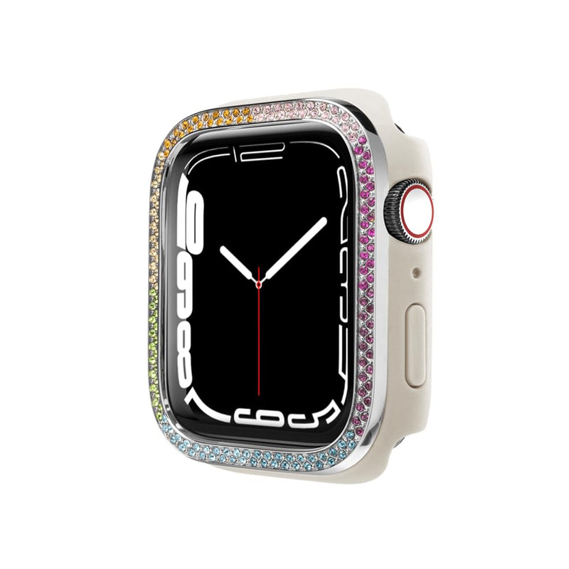 CASETiFY Gem Watch Case Compatible with Apple Watch Series 7-9 - 41mm - Rainbow 41mm (Apple Watch Series 7-9)