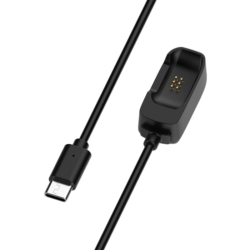 E ECSEM Charger Dock Compatible with DJI Mic 3/ DJI Mic Mini 2 Transmitter, 3.3Ft Type-C Magnetic Fast Charging Stand