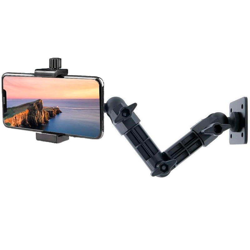 Phone Wall Mount Holder Bracket Compatible with iPhone 17 16 15 14 13 12,11,XR,X,Xr,9,8,8 Plus Pro Max 9 inches Length