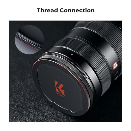 82mm Magnetic Lens Cap & Magnetic Base Filter Ring for K&F Magnetic Filter System