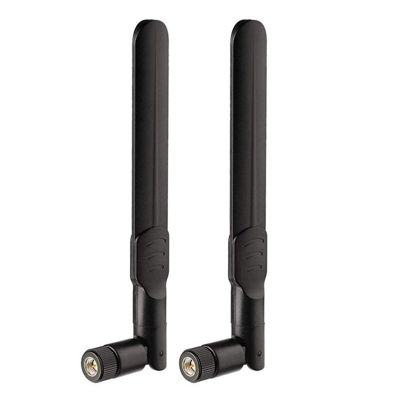 Bingfu 4G LTE Antenna for Spypoint Flex Moultrie Edge Covert Spartan 4PCS | SMA Cellular Antennae Replacement Compatible with Spypoint Flex Flex-S Flex-Dark Flex-Plus Flex-M G-36 LM2 Cell-Link Camera [SMA]-Male 4G Antenna 4Pack
