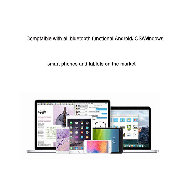Single Bluetooth Earpiece10 Hrs Playtime,Wireless Headphone, Mini Bluetooth Headset Hands-Free Car Earphone,Cell PhoneV5.0 Bluetooth Earbud for Smart Phones PC TV Audiobook (black) Black