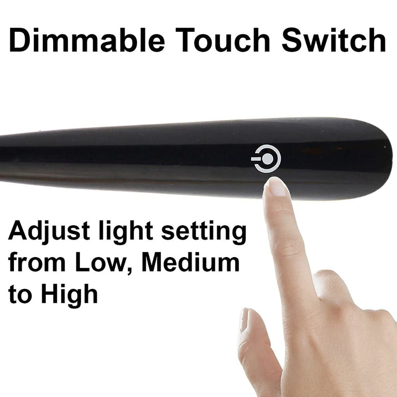 USB Reading Lamp with 14 LEDs Dimmable Touch Switch and Flexible Gooseneck for Notebook Laptop, Desktop, PC and MAC Computer + On/Off Setting (14 LED, Black) 14 LED