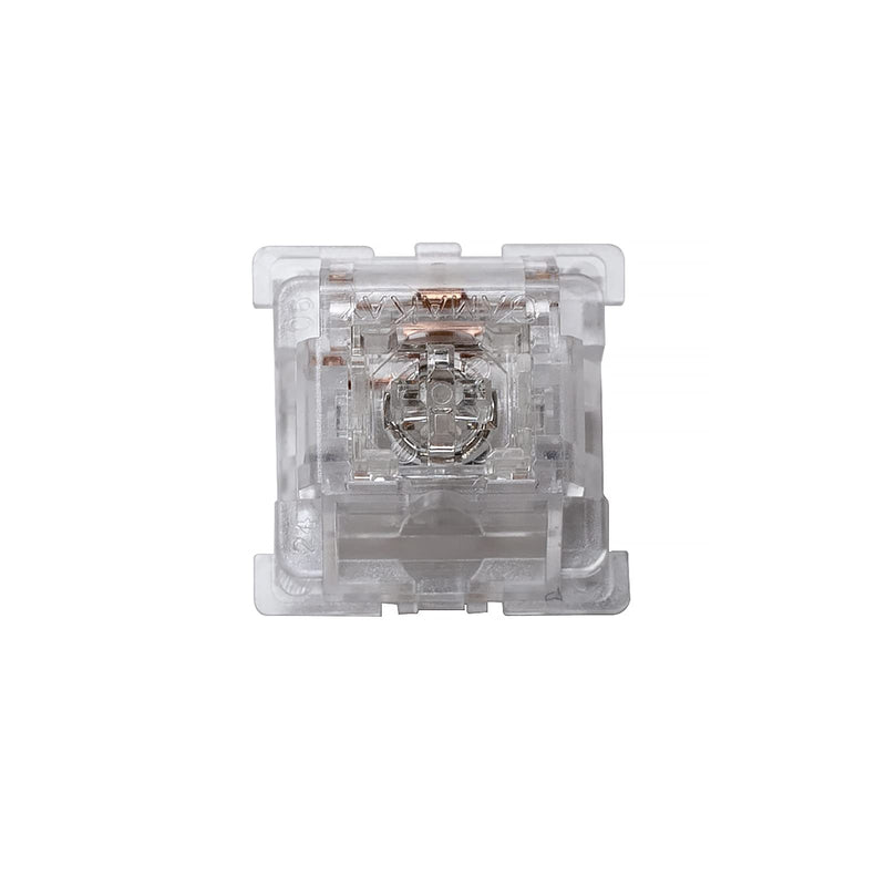 GK GAMAKAY Linear Mechanical Keyboard Switch, 35Pcs/Pack Crystal Switch 3 Pin Switches for LK67 CK61 CK68 DIY Mechanical Gaming Keyboards (Crystal Switch)