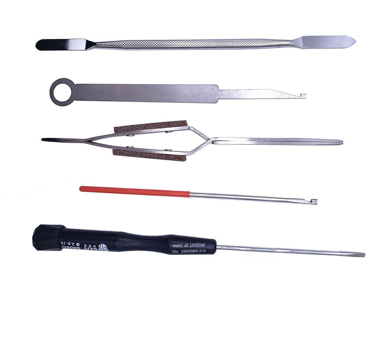 20PCS Flute Tool Kit, Professional Flute Repairing Maintenance Tool Kit with Carry Bag, LED Leak Light, Key Cover Adjusting Tool, Key Indentation Clip, Pliers, Alcohol Lamp Burner