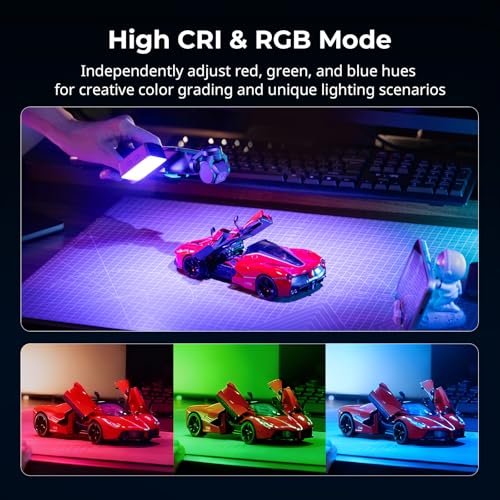 SmallRig Mini LED Video Light, for DJI Osmo Pocket 4P/4/3 Accessories RGB