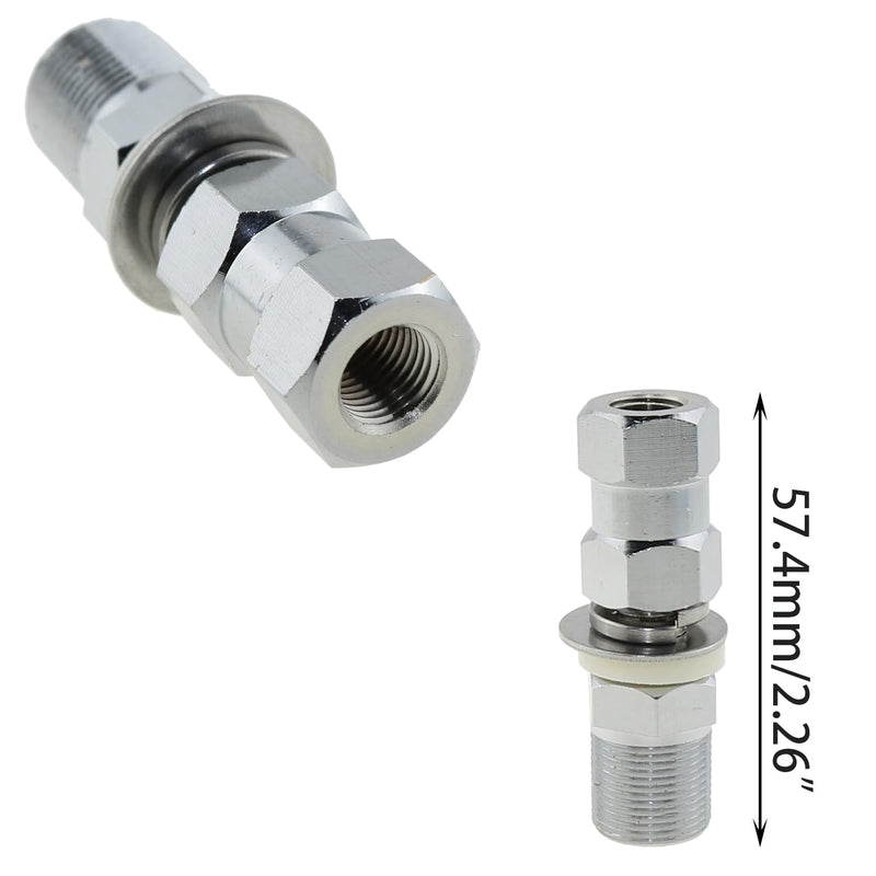 3/8x24 Threads Antenna Stud Mount Adapter S0239 RF Coaxial Connector UHF Antenna Connector Suitable for Tram and Fire Stick Firefly cb Antennas