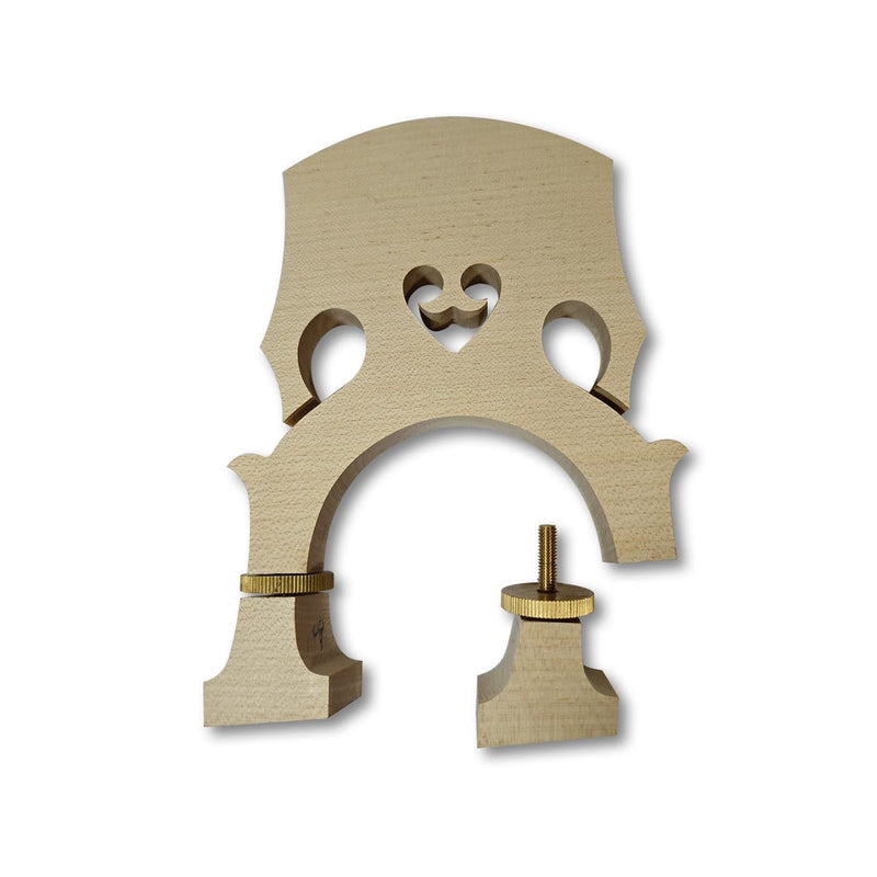3/4 Upright Double Bass Bridge Bass Double Bass Accessory Upright Bass Parts (Maple Adjustable) Maple Adjustable