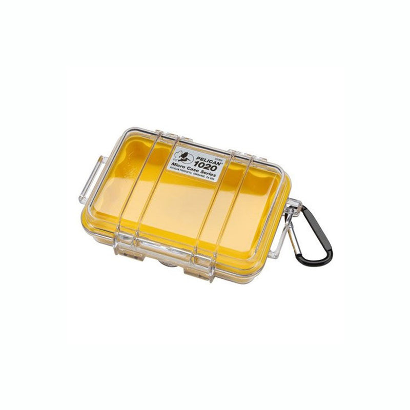 Pelican 1020 Micro Case (Yellow/Clear) 1010 Micro Case (Yellow/Clear)