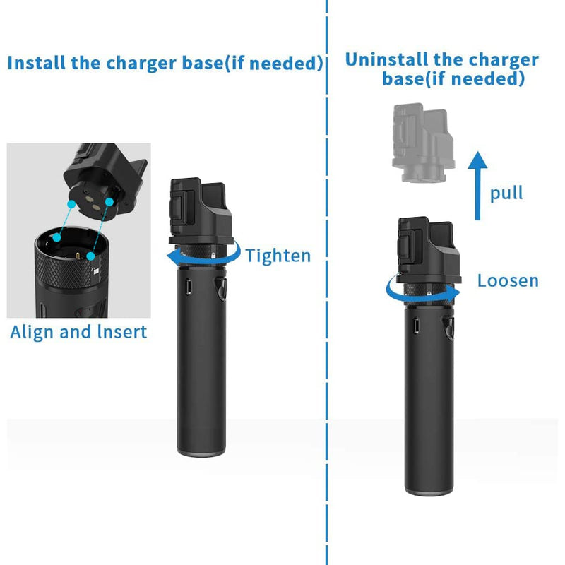[AUSTRALIA] - Smatree Portable Osmo Pocket 2 Battery Grip,Power Stick,5000mAh Extension Rod Power Bank Compatible with DJI Osmo Pocket 2 & DJI Osmo Pocket 1 (Not fit with Pocket 3!) 
