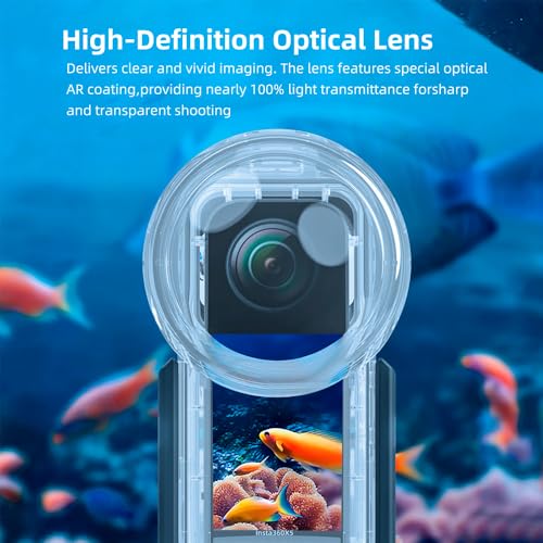 SHOOT Waterproof Case for Insta360 X5 Action Camera