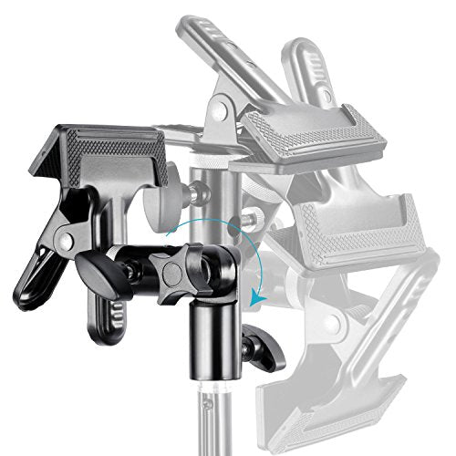 NEEWER 2 PCS Photo Studio Heavy Duty Metal Clamp Holder for Reflector CL-02 (2 Pack)