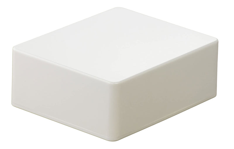 ABS plastic housing with lid, multi-purpose housing, module housing. White MB2: 100 X 76 X 40 mm