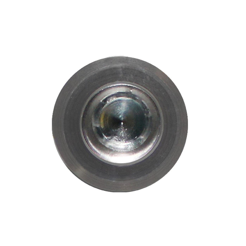Lumonic LED Indicator Light 16 mm Green Stainless Steel I Signal Light with Screw Connection - IP67 I Signal Lamp for Car with 6 V, 12 V & 24 V LED Voltage 16mm