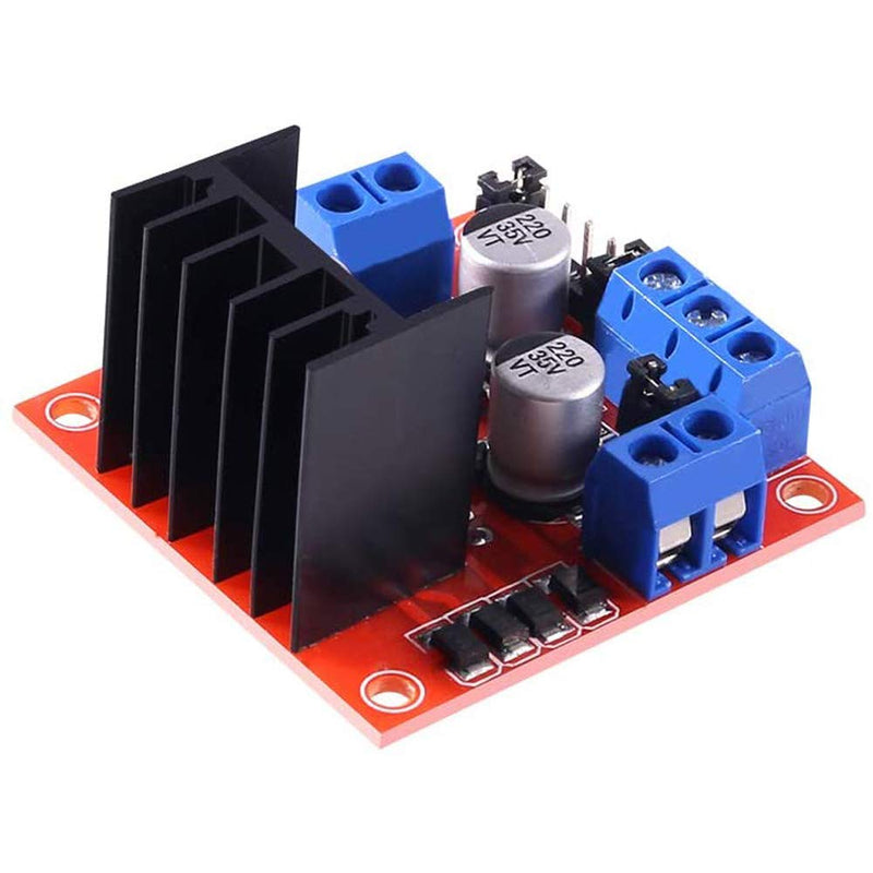 Greluma L298N Motor Drive Controller Board Module Double H Bridge DC Stepper for Arduino Pack of 4