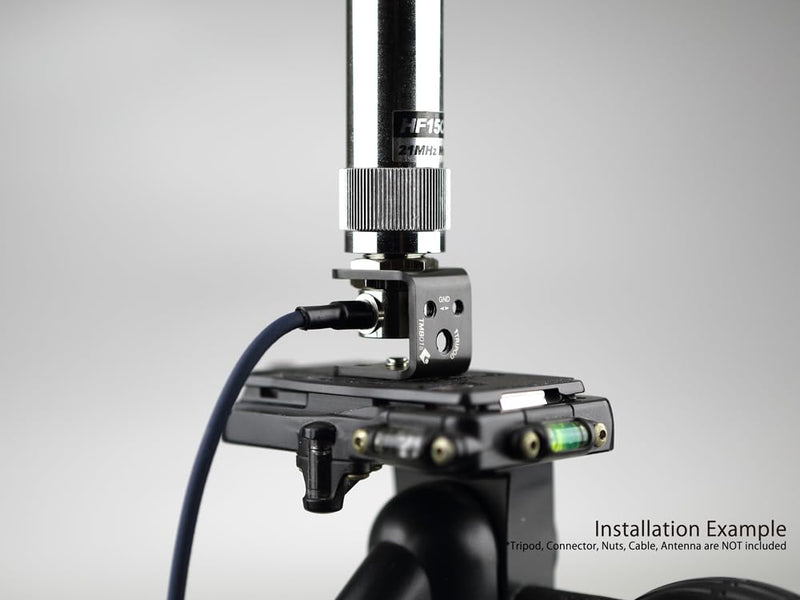 TMB01s Ultra Compact Tiny Tripod Antenna Mount Adapter 1/4"-20 Threaded Ham Radio POTA/SOTA & Outdoor Hiking Traveling by Insight Engineering