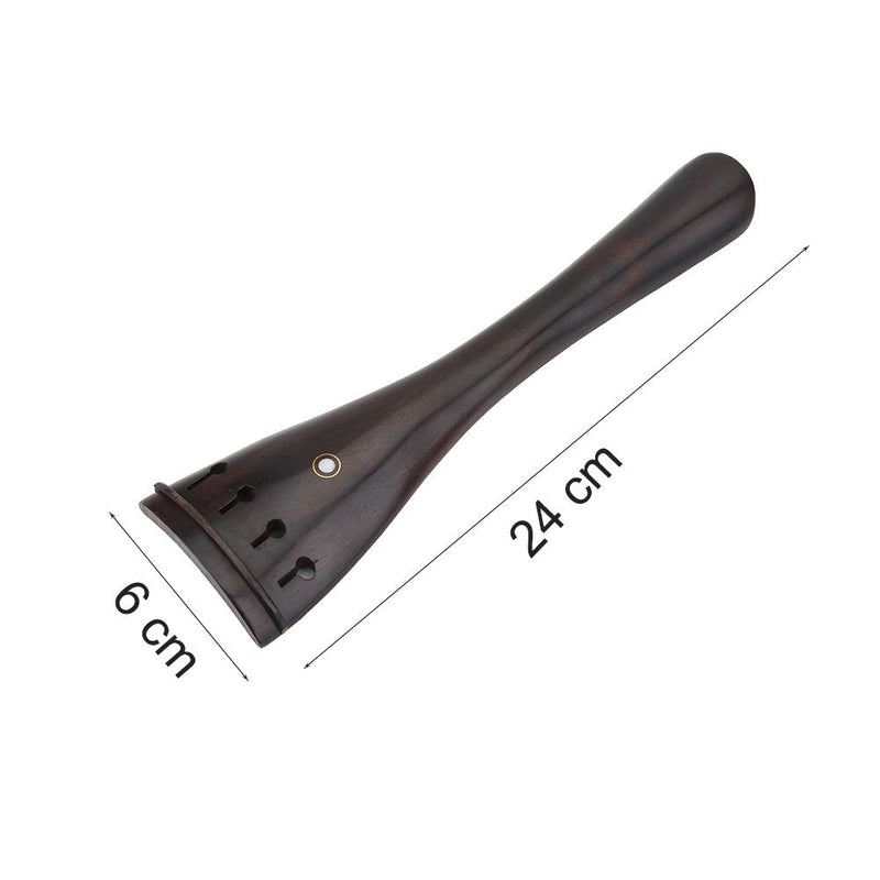 Cello Tailpiece, Classic Ebony Wood Tailpiece for 3/4 4/4 Cello Musical Instruments Parts Ebony Cello Tailpiece Cello Parts 3/4 Cello Parts 3/4 Cello Parts