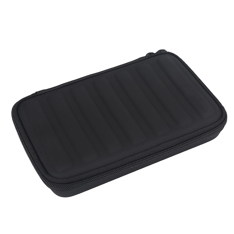[AUSTRALIA] - Keenso Harmonica Storage Case, PU Leather Bag for 7 Harmonicas, Lightweight, Portable Design with Soft Inner Slots and Anti 