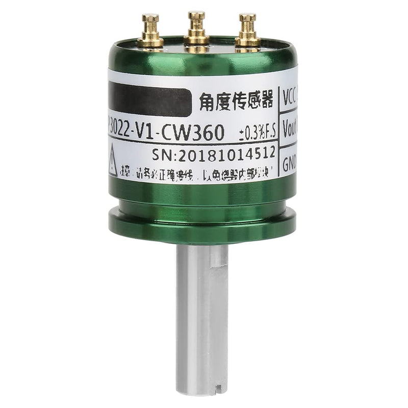 Nikou Hall Angle Sensor, Rotary Encoder, Rotary Encoder, Rotation Axis Resolution, 0.088°, 0-360 Degree, Rotating Hall Angle Sensor, 0-5V Output, Full Circle, 12 Bit