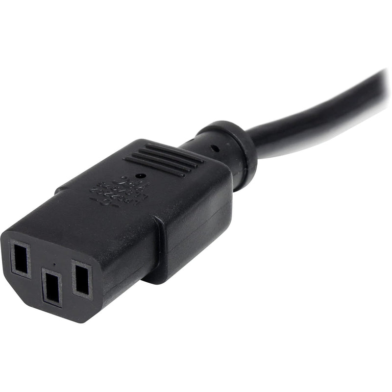 StarTech.com 10 Ft Standard Computer Power Cord (NEMA 5-15P to IEC 320 C13) - 18 AWG Replacement AC Power Cable for PC or Monitor - 125V, 10A (PXT101_10) 10 ft/3 m 1 Pack