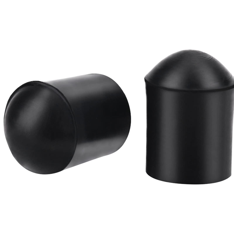 Double Bass Endpin Rubber Tip Stopper, 2PCS Rubber Tip for 1/4 Size String Bass Endpin Protector End Pin Cap Accessory (Inner Diameter: 9.5mm)