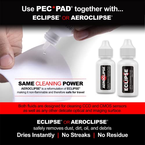 PEC-PAD Lint Free Wipes 4”x4” Non-Abrasive Ultra Soft Cloth for Cleaning Sensitive Surfaces like Camera, Lens, Filters, Film, Scanners, Telescopes, Microscopes, Binoculars. (100 Sheets Per/Pkg) 2-Pack 1 Count (Pack of 2)