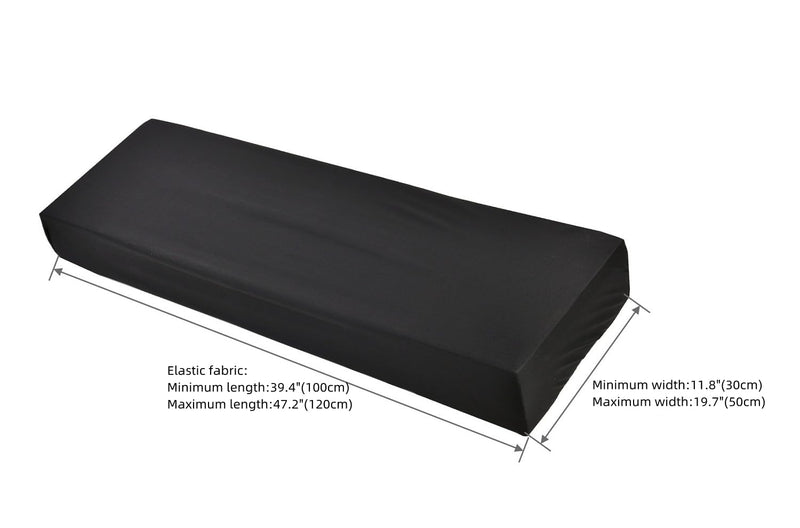 Digital Piano Keyboard and Portable Arranger Keyboards Dust Cover,Elastic Fabric,Water-Resistant,Digital Piano Keyboards Cover for Most Brand Digital Piano Keyboard (76 Keys Cover) 76-Keys Cover