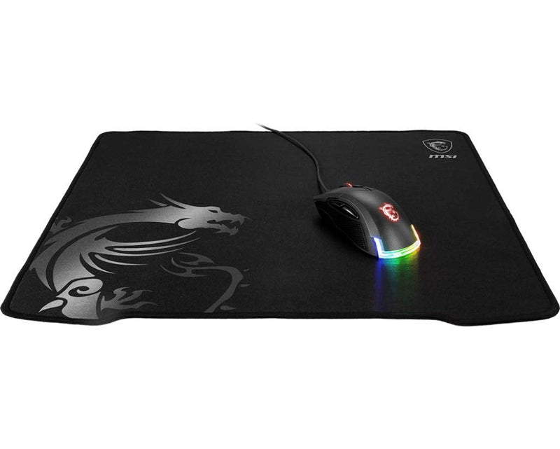 MSI Ultra-Smooth Low-Friction Textile Surface Natural Rubber Base Extra Soft Comfortable Touch Anti-Slip Gaming Mouse Pad (Agility GD30) AGILITY GD30