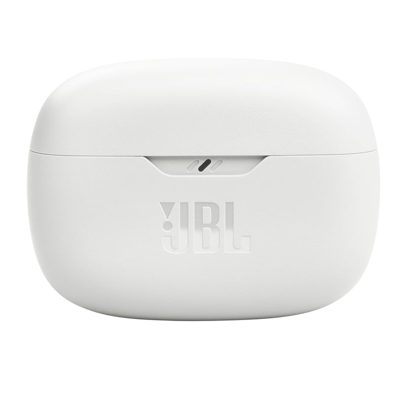JBL Vibe Beam - True Wireless Earbuds - White | JBL Deep Bass Sound, Comfortable fit, Up to 32 8h 24h total hours of battery life with speed charging