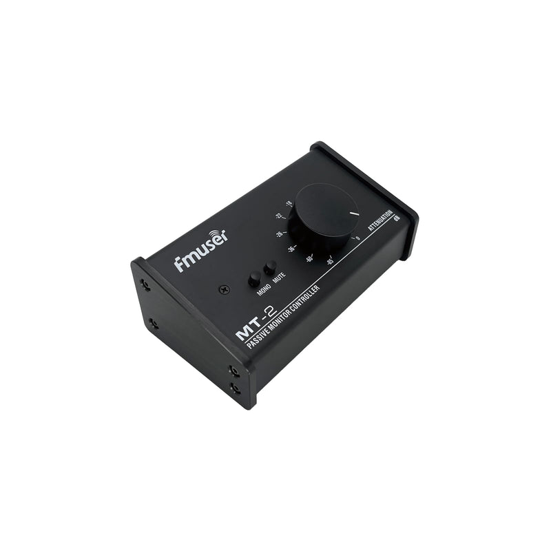 Big Knob Passive Studio Monitor Controller, Professional Monitor Volume Control for Precise Audio Control, Ideal for Studio and Home Audio System