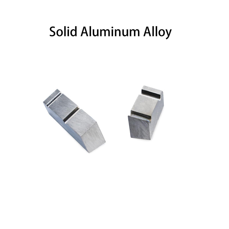Titanium alloy Bass Guitar Nut Pre-cut Slot 4 String Bass Nut for Electric Bass Guitar Replacement Parts (43mm×7.7mm×5.8mm) 43×7.7×5.8mm
