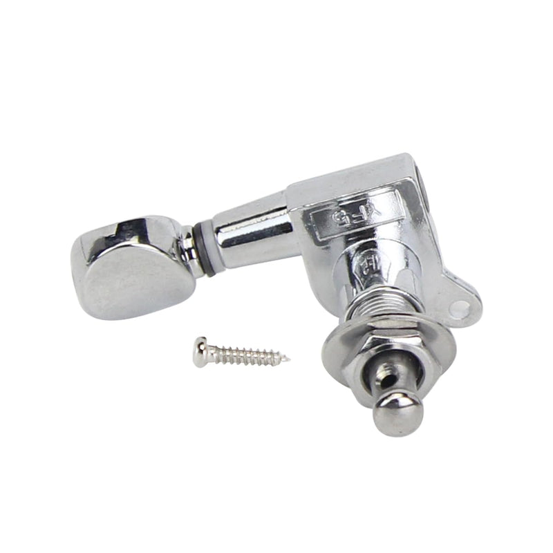[AUSTRALIA] - FLEOR 6R Sealed Guitar Tuners Machine Heads Tuning Pegs Keys Set Chrome Fit Electric Guitar Part 