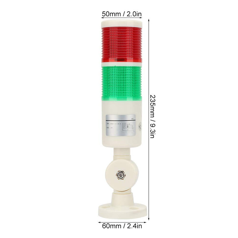 [AUSTRALIA] - LED Signal Tower Stack Lights Industrial Signal Warning Lights CNC Machine Indicator Alarm Signal Tower Light 