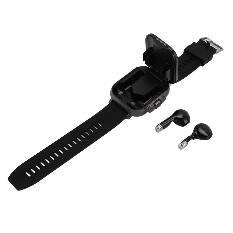 Smart Watch with Earbuds, 2.01 HD Smartwatch Health and Fitness Tracker for Men Women Answer Make Calls Fitness Watch foriOS forAndroid